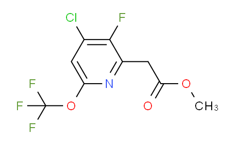 AM23062 | 1804640-43-4 | Methyl 4-chloro-3-fluoro-6-(trifluoromethoxy)pyridine-2-acetate