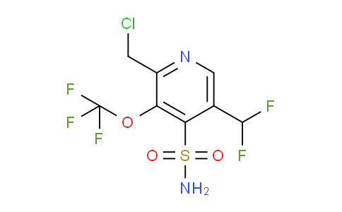 AM230621 | 1805239-25-1 | 2-(Chloromethyl)-5-(difluoromethyl)-3-(trifluoromethoxy)pyridine-4-sulfonamide