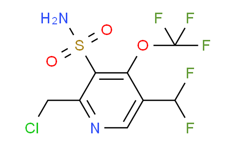 AM230622 | 1804751-12-9 | 2-(Chloromethyl)-5-(difluoromethyl)-4-(trifluoromethoxy)pyridine-3-sulfonamide