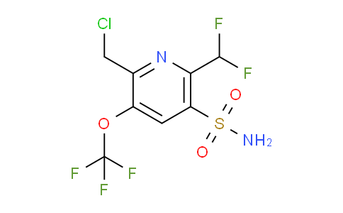 AM230624 | 1803994-28-6 | 2-(Chloromethyl)-6-(difluoromethyl)-3-(trifluoromethoxy)pyridine-5-sulfonamide