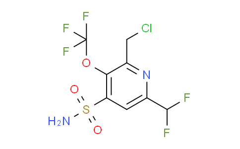 AM230625 | 1804929-33-6 | 2-(Chloromethyl)-6-(difluoromethyl)-3-(trifluoromethoxy)pyridine-4-sulfonamide
