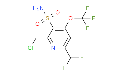 AM230626 | 1804929-46-1 | 2-(Chloromethyl)-6-(difluoromethyl)-4-(trifluoromethoxy)pyridine-3-sulfonamide