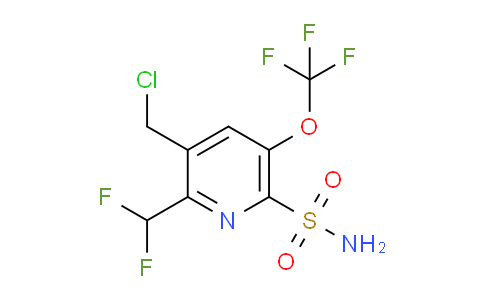 AM230630 | 1804929-57-4 | 3-(Chloromethyl)-2-(difluoromethyl)-5-(trifluoromethoxy)pyridine-6-sulfonamide