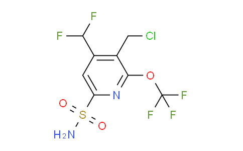 AM230633 | 1804929-63-2 | 3-(Chloromethyl)-4-(difluoromethyl)-2-(trifluoromethoxy)pyridine-6-sulfonamide