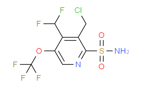 AM230634 | 1805163-45-4 | 3-(Chloromethyl)-4-(difluoromethyl)-5-(trifluoromethoxy)pyridine-2-sulfonamide
