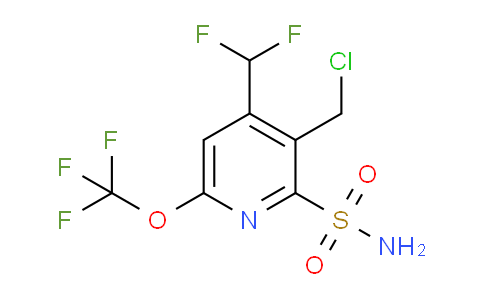 AM230635 | 1803994-81-1 | 3-(Chloromethyl)-4-(difluoromethyl)-6-(trifluoromethoxy)pyridine-2-sulfonamide