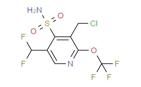 AM230636 | 1804929-70-1 | 3-(Chloromethyl)-5-(difluoromethyl)-2-(trifluoromethoxy)pyridine-4-sulfonamide
