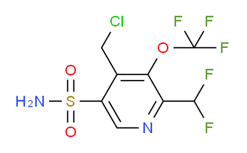 AM230639 | 1805163-62-5 | 4-(Chloromethyl)-2-(difluoromethyl)-3-(trifluoromethoxy)pyridine-5-sulfonamide