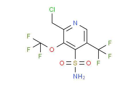 AM230651 | 1805301-79-4 | 2-(Chloromethyl)-3-(trifluoromethoxy)-5-(trifluoromethyl)pyridine-4-sulfonamide