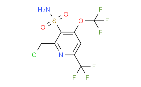 AM230656 | 1805286-38-7 | 2-(Chloromethyl)-4-(trifluoromethoxy)-6-(trifluoromethyl)pyridine-3-sulfonamide