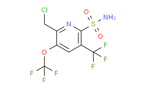 AM230657 | 1805286-24-1 | 2-(Chloromethyl)-3-(trifluoromethoxy)-5-(trifluoromethyl)pyridine-6-sulfonamide