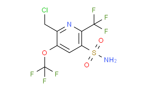 AM230658 | 1804751-96-9 | 2-(Chloromethyl)-3-(trifluoromethoxy)-6-(trifluoromethyl)pyridine-5-sulfonamide