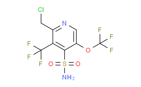 AM230659 | 1805286-50-3 | 2-(Chloromethyl)-5-(trifluoromethoxy)-3-(trifluoromethyl)pyridine-4-sulfonamide