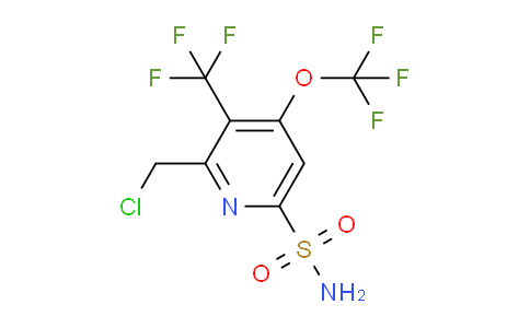 AM230660 | 1805286-28-5 | 2-(Chloromethyl)-4-(trifluoromethoxy)-3-(trifluoromethyl)pyridine-6-sulfonamide