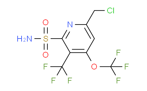 AM230661 | 1804752-02-0 | 6-(Chloromethyl)-4-(trifluoromethoxy)-3-(trifluoromethyl)pyridine-2-sulfonamide