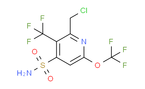 AM230662 | 1805286-55-8 | 2-(Chloromethyl)-6-(trifluoromethoxy)-3-(trifluoromethyl)pyridine-4-sulfonamide