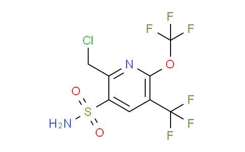AM230664 | 1805286-66-1 | 2-(Chloromethyl)-6-(trifluoromethoxy)-5-(trifluoromethyl)pyridine-3-sulfonamide
