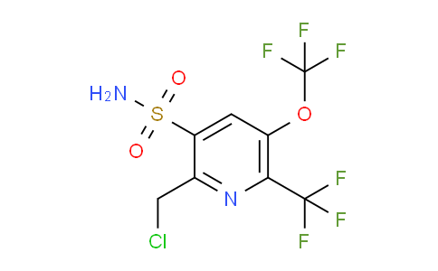 AM230665 | 1804932-12-4 | 2-(Chloromethyl)-5-(trifluoromethoxy)-6-(trifluoromethyl)pyridine-3-sulfonamide