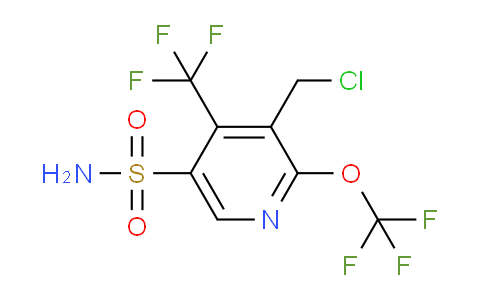 AM230666 | 1804932-19-1 | 3-(Chloromethyl)-2-(trifluoromethoxy)-4-(trifluoromethyl)pyridine-5-sulfonamide