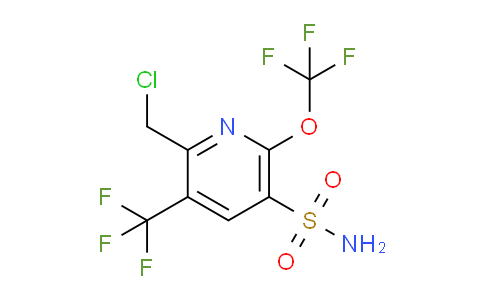 AM230667 | 1806783-73-2 | 2-(Chloromethyl)-6-(trifluoromethoxy)-3-(trifluoromethyl)pyridine-5-sulfonamide