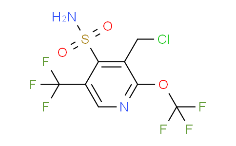 AM230668 | 1804752-25-7 | 3-(Chloromethyl)-2-(trifluoromethoxy)-5-(trifluoromethyl)pyridine-4-sulfonamide
