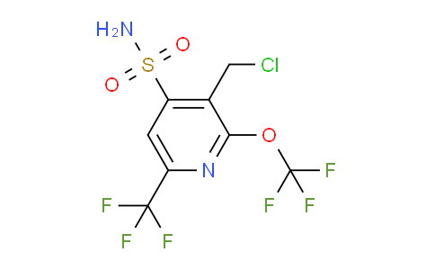 AM230670 | 1804932-60-2 | 3-(Chloromethyl)-2-(trifluoromethoxy)-6-(trifluoromethyl)pyridine-4-sulfonamide