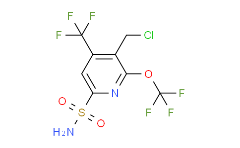 AM230671 | 1804658-86-3 | 3-(Chloromethyl)-2-(trifluoromethoxy)-4-(trifluoromethyl)pyridine-6-sulfonamide