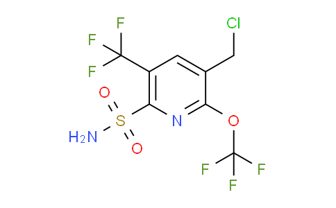 AM230672 | 1805301-99-8 | 3-(Chloromethyl)-2-(trifluoromethoxy)-5-(trifluoromethyl)pyridine-6-sulfonamide
