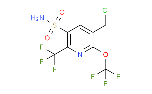 AM230673 | 1804658-92-1 | 3-(Chloromethyl)-2-(trifluoromethoxy)-6-(trifluoromethyl)pyridine-5-sulfonamide