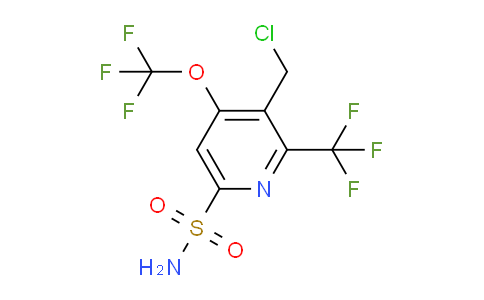 AM230674 | 1805302-03-7 | 3-(Chloromethyl)-4-(trifluoromethoxy)-2-(trifluoromethyl)pyridine-6-sulfonamide