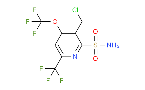 AM230675 | 1806759-96-5 | 3-(Chloromethyl)-4-(trifluoromethoxy)-6-(trifluoromethyl)pyridine-2-sulfonamide