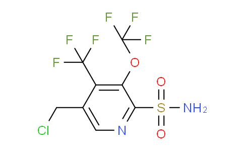 AM230680 | 1804752-34-8 | 5-(Chloromethyl)-3-(trifluoromethoxy)-4-(trifluoromethyl)pyridine-2-sulfonamide
