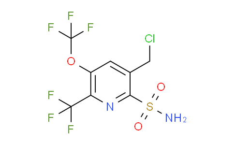 AM230681 | 1806760-14-4 | 3-(Chloromethyl)-5-(trifluoromethoxy)-6-(trifluoromethyl)pyridine-2-sulfonamide