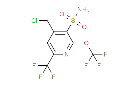 AM230684 | 1804659-12-8 | 4-(Chloromethyl)-2-(trifluoromethoxy)-6-(trifluoromethyl)pyridine-3-sulfonamide