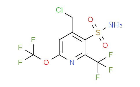 AM230686 | 1804932-96-4 | 4-(Chloromethyl)-6-(trifluoromethoxy)-2-(trifluoromethyl)pyridine-3-sulfonamide