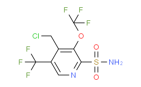 AM230687 | 1804752-50-8 | 4-(Chloromethyl)-3-(trifluoromethoxy)-5-(trifluoromethyl)pyridine-2-sulfonamide