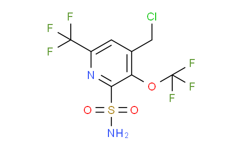 AM230688 | 1804932-97-5 | 4-(Chloromethyl)-3-(trifluoromethoxy)-6-(trifluoromethyl)pyridine-2-sulfonamide