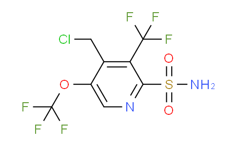 AM230690 | 1804659-27-5 | 4-(Chloromethyl)-5-(trifluoromethoxy)-3-(trifluoromethyl)pyridine-2-sulfonamide