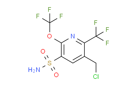 AM230692 | 1804752-60-0 | 3-(Chloromethyl)-6-(trifluoromethoxy)-2-(trifluoromethyl)pyridine-5-sulfonamide
