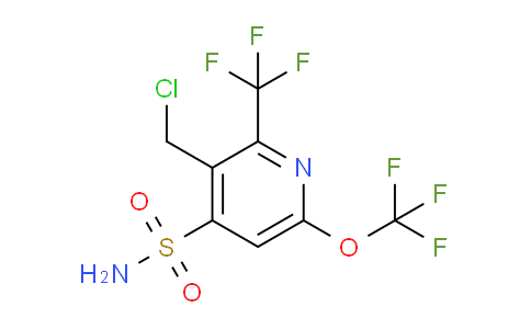AM230695 | 1804933-04-7 | 3-(Chloromethyl)-6-(trifluoromethoxy)-2-(trifluoromethyl)pyridine-4-sulfonamide