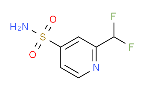 2-(Difluoromethyl)pyridine-4-sulfonamide