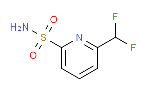 2-(Difluoromethyl)pyridine-6-sulfonamide