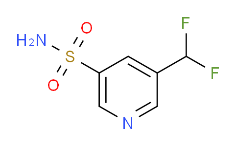 3-(Difluoromethyl)pyridine-5-sulfonamide