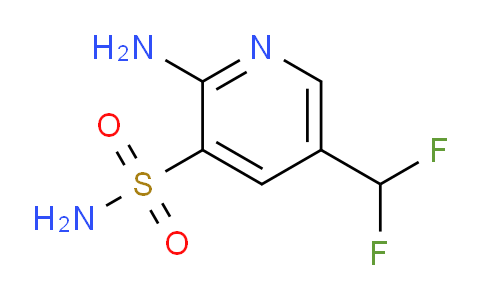 2-Amino-5-(difluoromethyl)pyridine-3-sulfonamide