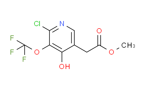 Methyl 2-chloro-4-hydroxy-3-(trifluoromethoxy)pyridine-5-acetate