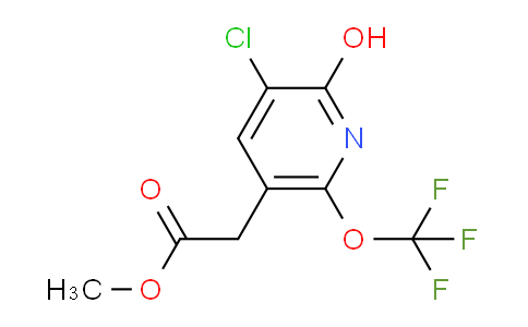 AM23072 | 1804579-60-9 | Methyl 3-chloro-2-hydroxy-6-(trifluoromethoxy)pyridine-5-acetate