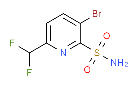 AM230741 | 1805304-61-3 | 3-Bromo-6-(difluoromethyl)pyridine-2-sulfonamide