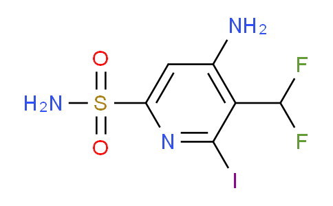 AM230790 | 1806795-50-5 | 4-Amino-3-(difluoromethyl)-2-iodopyridine-6-sulfonamide
