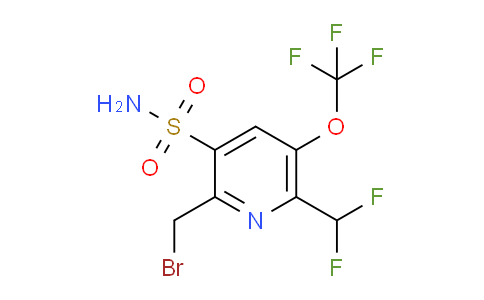 AM230805 | 1805241-42-2 | 2-(Bromomethyl)-6-(difluoromethyl)-5-(trifluoromethoxy)pyridine-3-sulfonamide