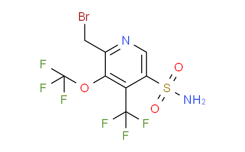 AM230806 | 1805027-10-4 | 2-(Bromomethyl)-3-(trifluoromethoxy)-4-(trifluoromethyl)pyridine-5-sulfonamide
